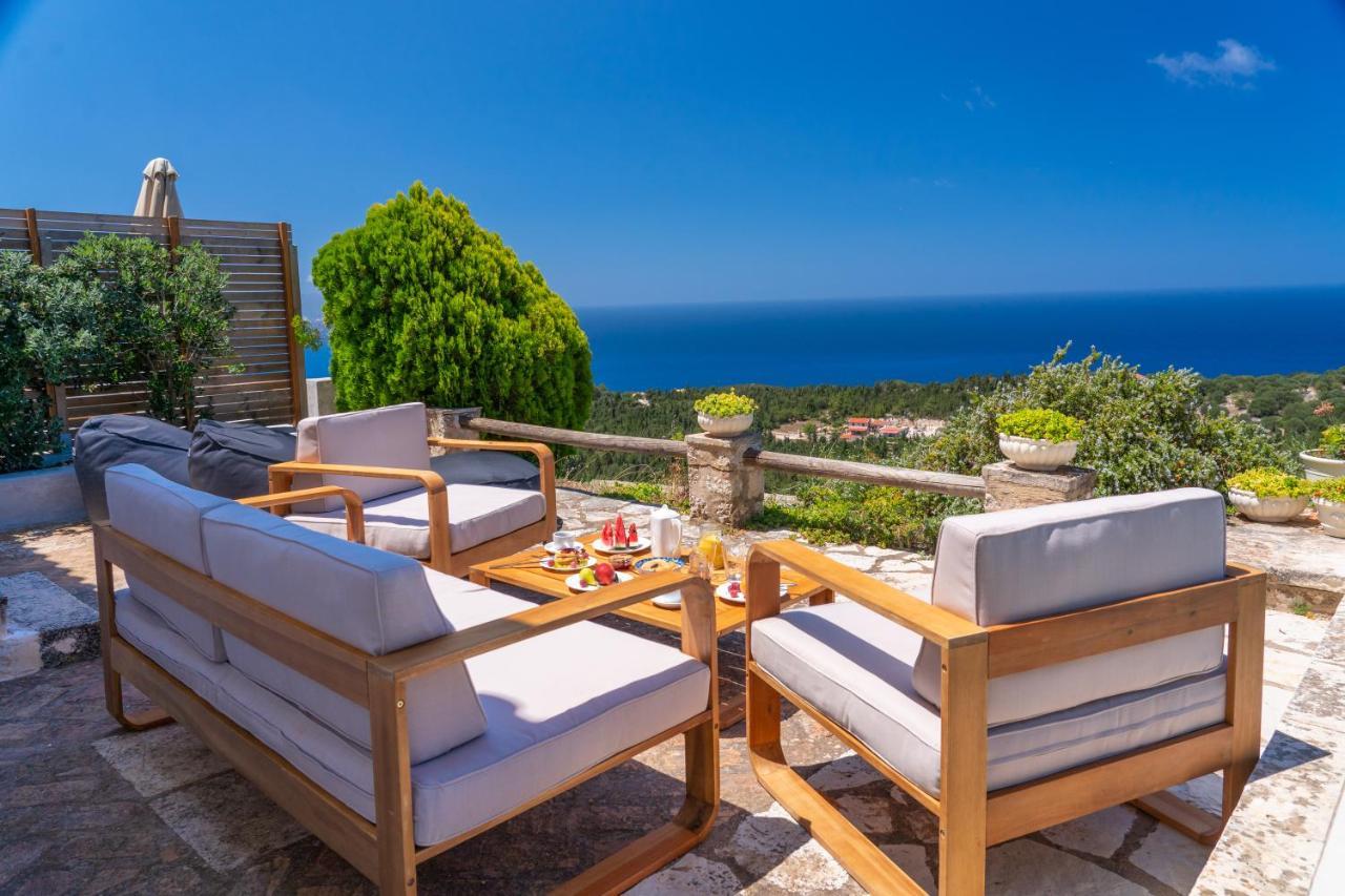 Blue Horizon Cottages Tzamarelata Exterior foto